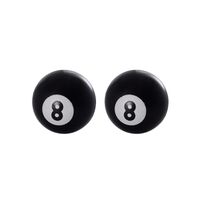 Oxford 8 Ball Valve Caps - Black