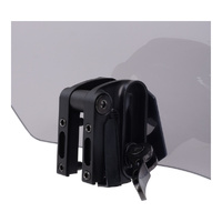 Oxford Motorbike Clip-on Windshield Deflector - Tinted 260 x 125mm