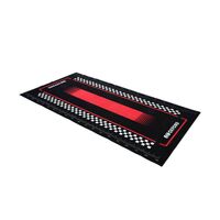 Oxford Workshop Mat Pitlane Red - 200cm x 100cm