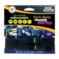 Oxford Adjustable Rok Straps - MD 16mm Black