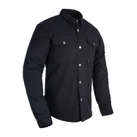 Kickback 2.0 Dupont Kevlar Reinforced Motorbike Riding Shirt - Black