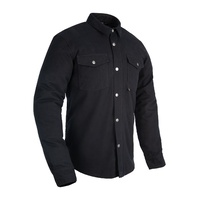 Kickback 2.0 Dupont™ Kevlar® Reinforced Motorbike Riding Shirt - Black