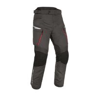 Oxford Montreal 4.0 Dry2Dry Mens Motorbike Pants - Grey / Black / Red (Regular)