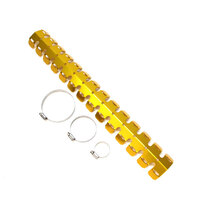 Head Pipe Guard with Clamp - Gold