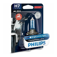 Philips Bulb - H7 12972 CVU 12V 55W PX26d BW Crystal Vision