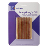 Kronyo Tyre Wick Repairs - 5 x 10cm Plugs