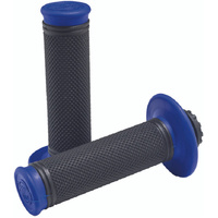 ProTaper Pro Series Clamp On Grips Full Diamond - Blue/Black