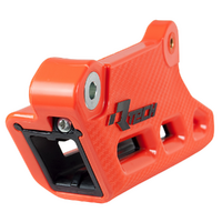 Rtech KTM Orange / Black Monoblock Worx Chain Guide 505SXF 2007-2009
