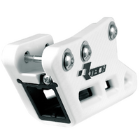 Rtech White/Black Monoblock Worx Chain Guide for 2005-2023 Suzuki DRZ400SM 