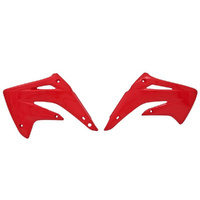 Rtech Red Radiator Shrouds for 2003-2007 Honda CR85R 