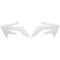 Rtech White Radiator Shrouds for 2004-2017 Honda CRF250X 