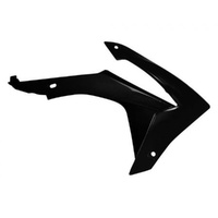 Rtech Black Radiator Shrouds for 2022-2024 Honda CRF250RX 