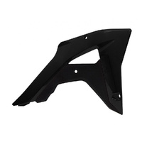 Rtech Black Radiator Shrouds for 2019-2020 Honda CRF450L 