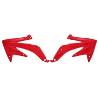 Rtech Red Radiator Shrouds for 2005-2008 Honda CRF450R 