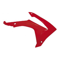Rtech Red Radiator Shrouds for 2013-2016 Honda CRF450R 