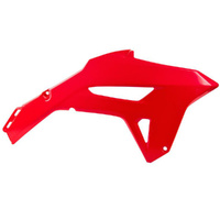 Rtech Red Radiator Shrouds for 2021-2024 Honda CRF450R 