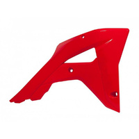Rtech Red Radiator Shrouds for 2019-2021 Honda CRF250RX 