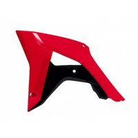 Rtech Red/Black Radiator Shrouds for 2017-2020 Honda CRF450R 