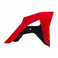 Rtech Red/Black Radiator Shrouds for 2021-2024 Honda CRF450RL 