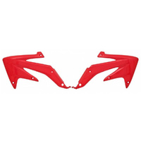 Rtech Red Radiator Shrouds for 2005-2007 Honda CRF450X 