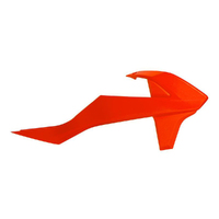Rtech Neon Orange Radiator Shrouds for 2018-2024 KTM 85 SX 
