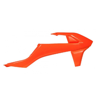 Rtech Orange Radiator Shrouds for 2017-2018 KTM 250 XCW 