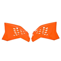 Rtech Orange Radiator Shrouds for 2011-2015 KTM 65 SX 