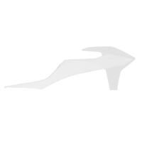 Rtech KTM 125XCW 2020-2021 White Radiator Shrouds