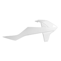 Rtech White Radiator Shrouds for 2021-2024 GasGas MC85 