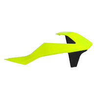 Rtech Neon Yellow Radiator Shrouds for 2021-2024 GasGas MC85 