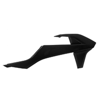 Rtech KTM 450XCF 2017-2018 Black Radiator Shrouds