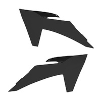 Rtech Black Radiator Shrouds for 2023-2024 KTM 300 SX 