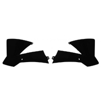 Rtech Black Radiator Shrouds for 2002-2010 KTM 65 SX 