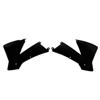 Rtech Black Radiator Shrouds for 2001-2004 KTM 125 SXS 