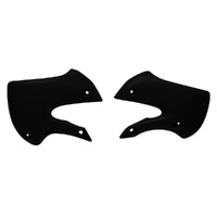 Rtech Black Radiator Shrouds for 2009 Kawasaki KX65 