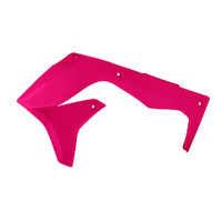 Rtech Neon Pink Radiator Shrouds for 2016-2018 Kawasaki KX450F 
