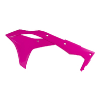 Rtech Neon Pink Radiator Shrouds for 2017-2018 Kawasaki KX250F 