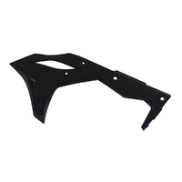 Rtech Black Radiator Shrouds for 2017-2018 Kawasaki KX250F 