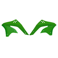Rtech Green Radiator Shrouds for 2006-2008 Kawasaki KX450F 