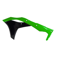 Rtech Green/Black Radiator Shrouds for 2017-2018 Kawasaki KX250F 