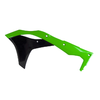 Rtech Neon Green Radiator Shrouds for 2017-2018 Kawasaki KX250F 