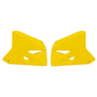 Rtech Yellow Radiator Shrouds for 2002-2024 Suzuki RM85 