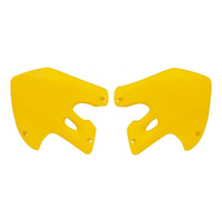 Rtech Yellow Radiator Shrouds for 1998-2000 Suzuki RM125 