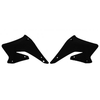 Rtech Black Radiator Shrouds for 2004-2006 Suzuki RMZ250 