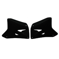 Rtech Black Radiator Shrouds for 2001-2002 Suzuki RM250 