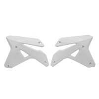 Rtech White Radiator Shrouds for 2007 Suzuki RMZ450 