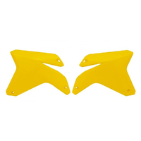 Rtech Yellow Radiator Shrouds for 2005-2006 Suzuki RMZ450 