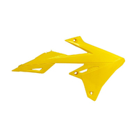 Rtech Suzuki RMZ250 2019-2020 Yellow Radiator Shrouds