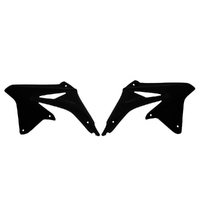 Rtech Black Radiator Shrouds for 2009-2021 Suzuki RMZ450 