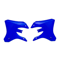 Rtech Blue Radiator Shrouds for 2003-2004 Yamaha WR250F 
